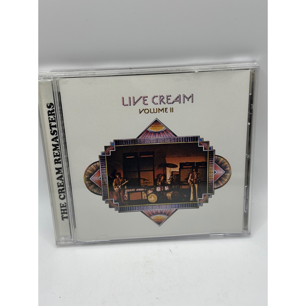 Cream Live Cream Volume II CD The Cream Remasters Polydor 31453-1817-2 Rock